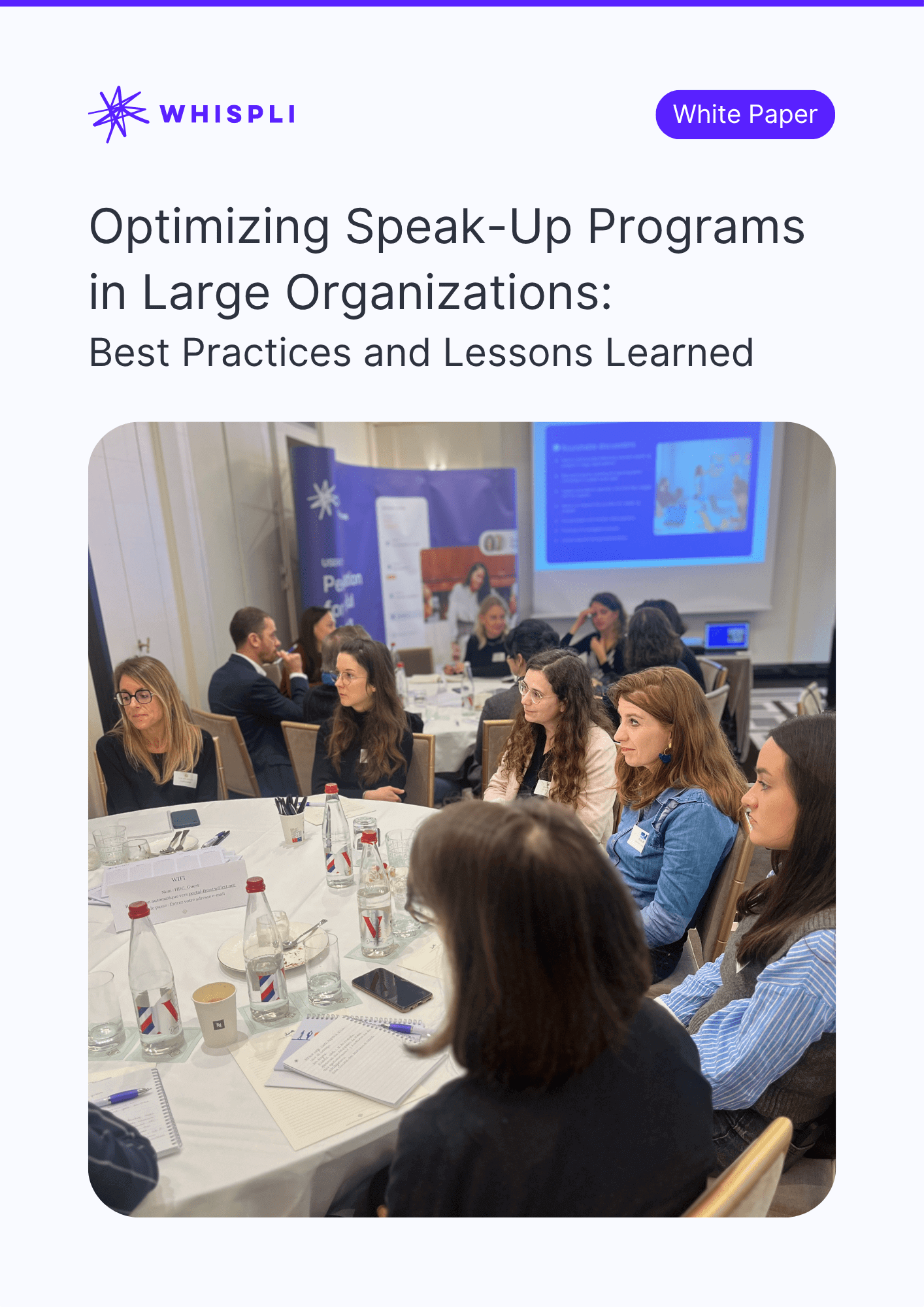 Optimizing Speak-Up Programs in Large Organizations