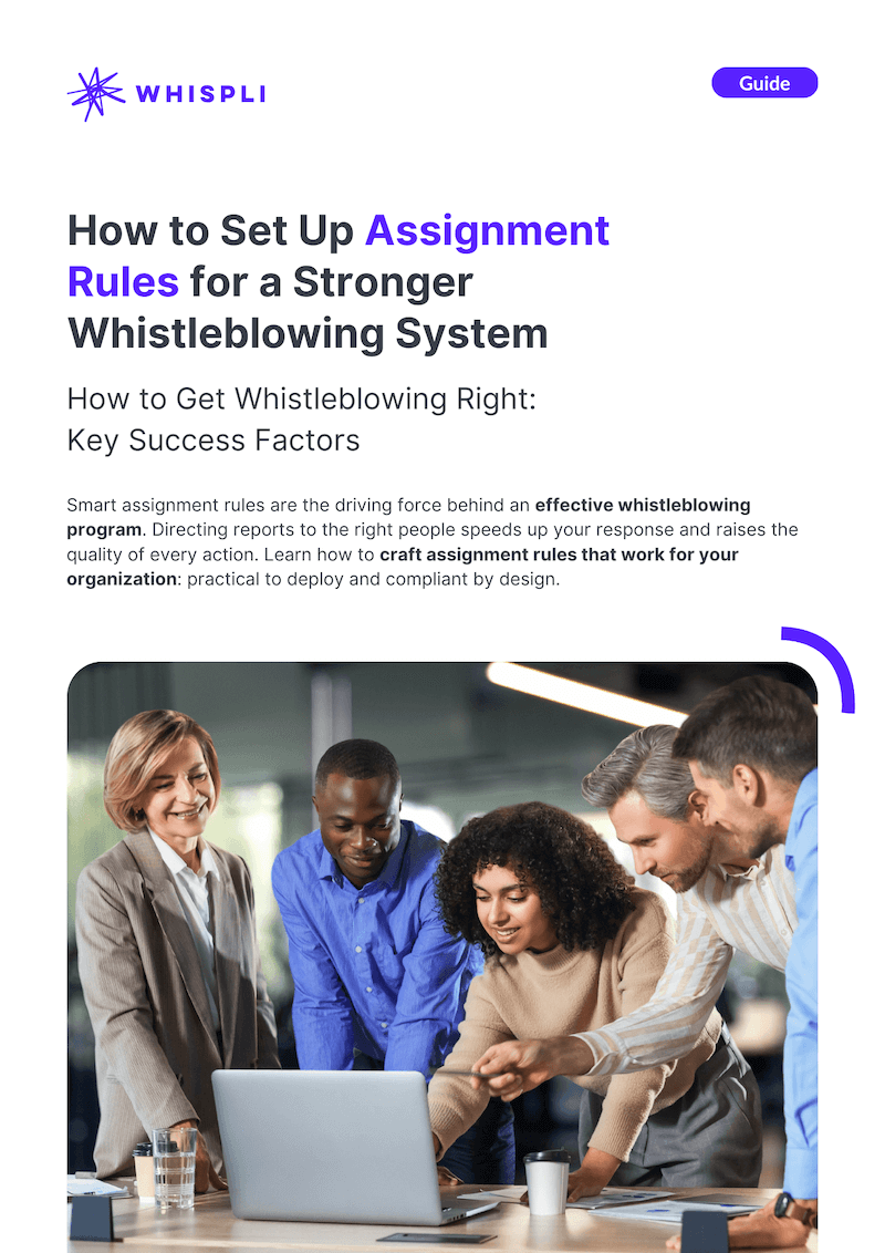 set up assignation rules whispli guide